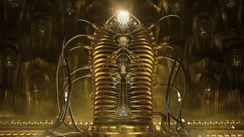 Adam Warlock cocoon lights up 