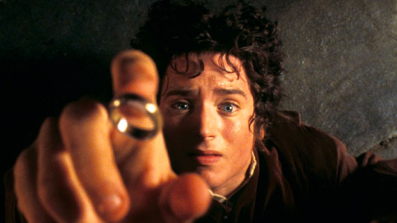 Elijah Wood as Frodo Baggins in The Fellowship of the Ring