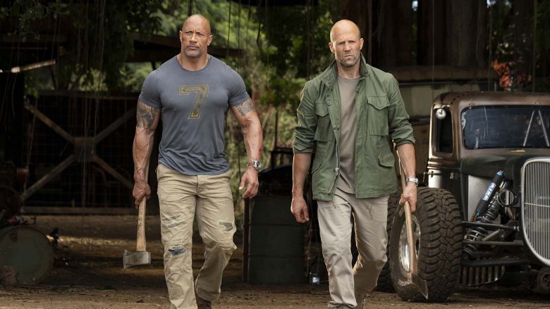 Dwayne Johnson and Jason Statham