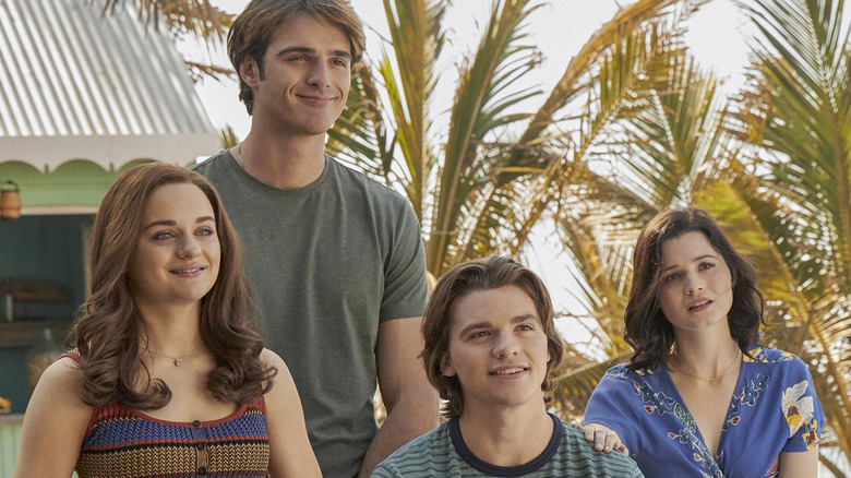 The Kissing Booth gang smiling