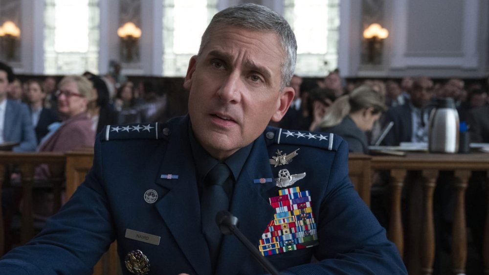 Steve Carell as General Mark Naird on Space Force