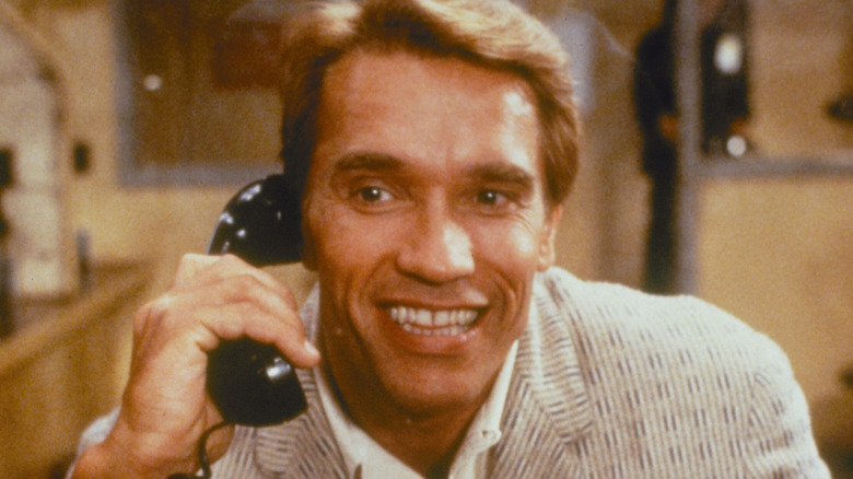 Julius on the phone in 