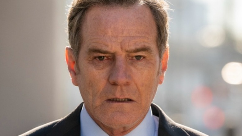 Bryan Cranston looking drained