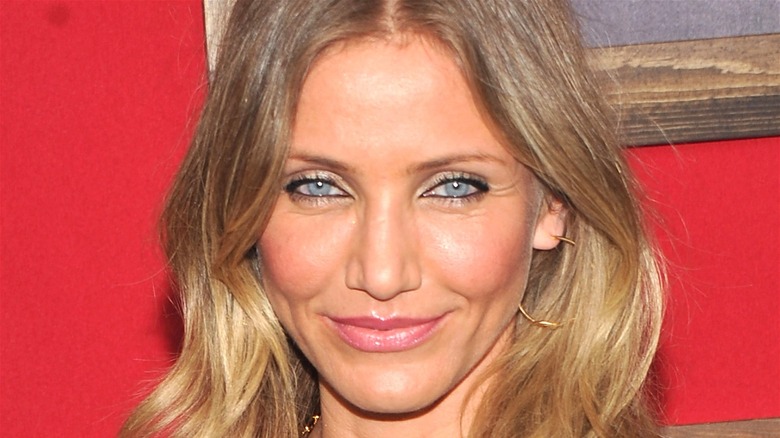 Cameron Diaz smiles on red carpet