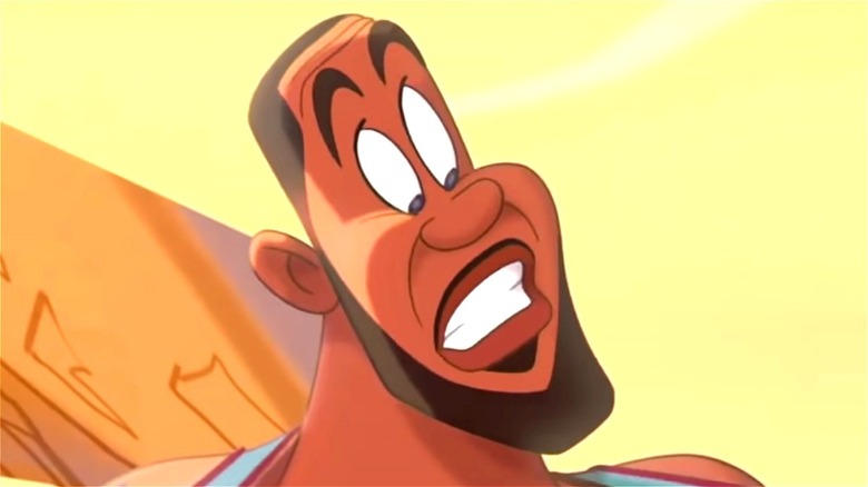 Cartoon LeBron James Space Jam: A New Legacy