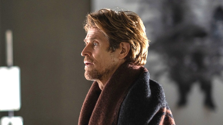 Willem Dafoe as Nemo looking shocked in Inside