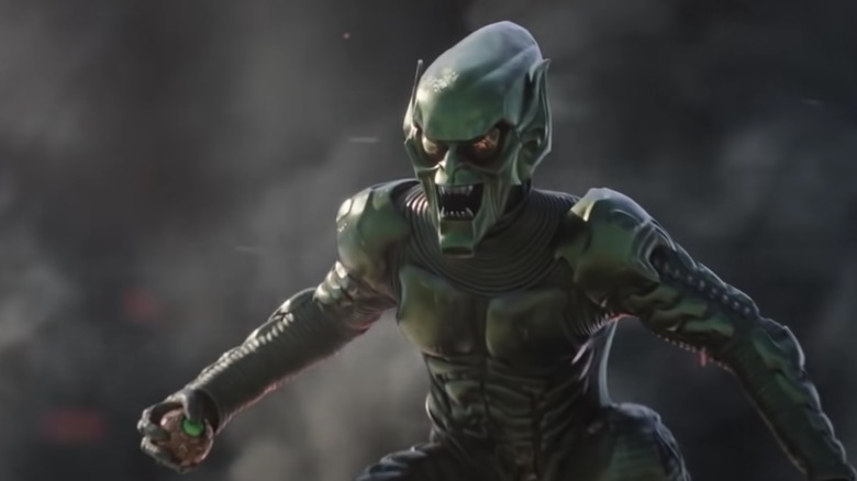 Green Goblin in costume