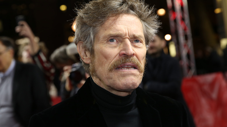 Willem Dafoe Perturbed Facial Expresion