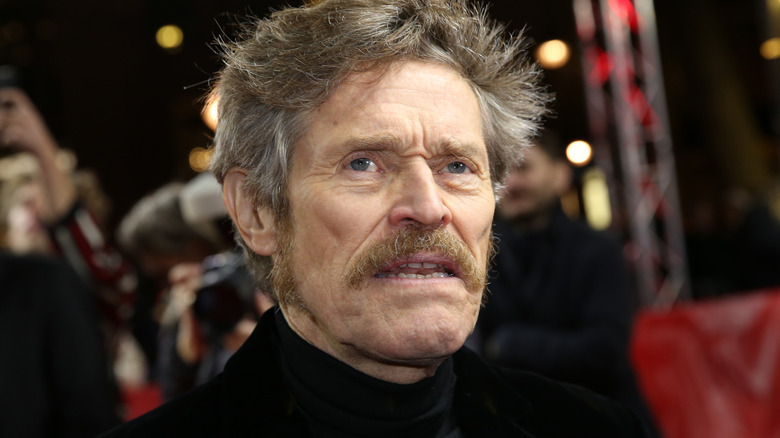 Willem Dafoe Perturbed Facial Expresion