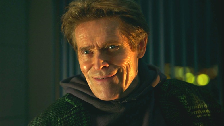 Green Goblin laughing