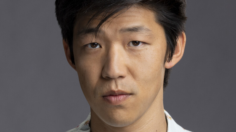 Jay Lee looking serious in promo shot for CSI: Vegas