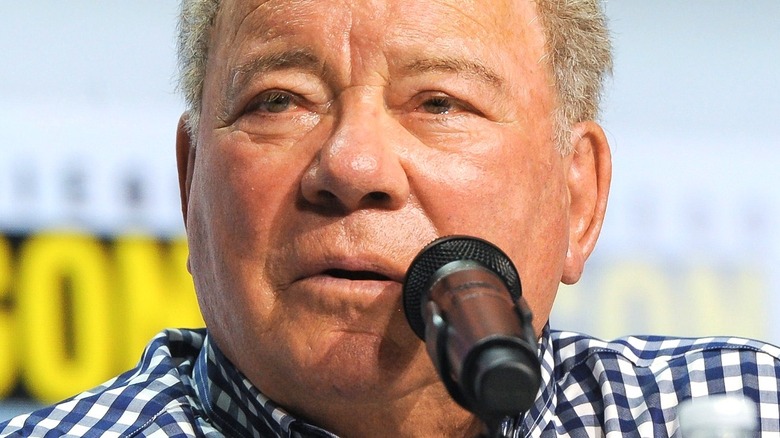 William Shatner looking thoughtful