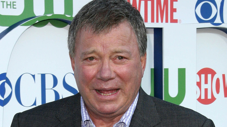 Willian Shatner in suit