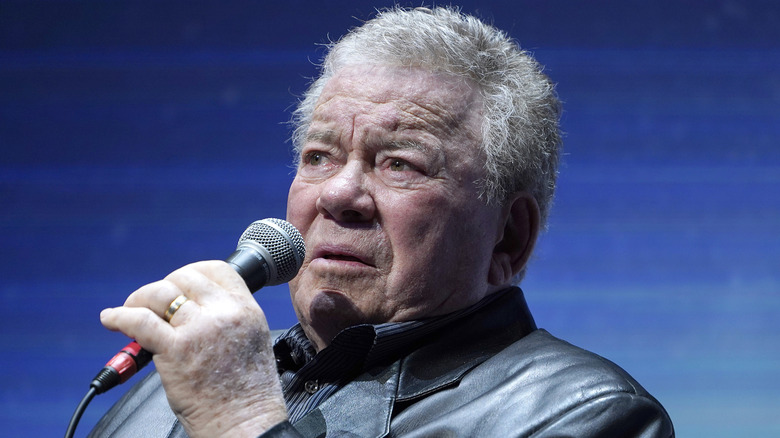 William Shatner smiling