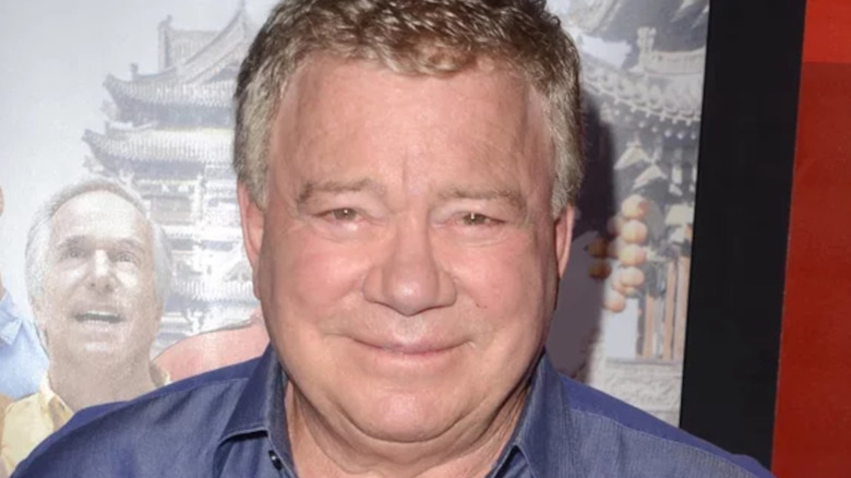 William Shatner smiling