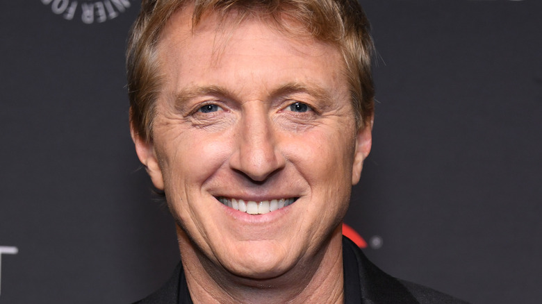 William Zabka looking thrilled