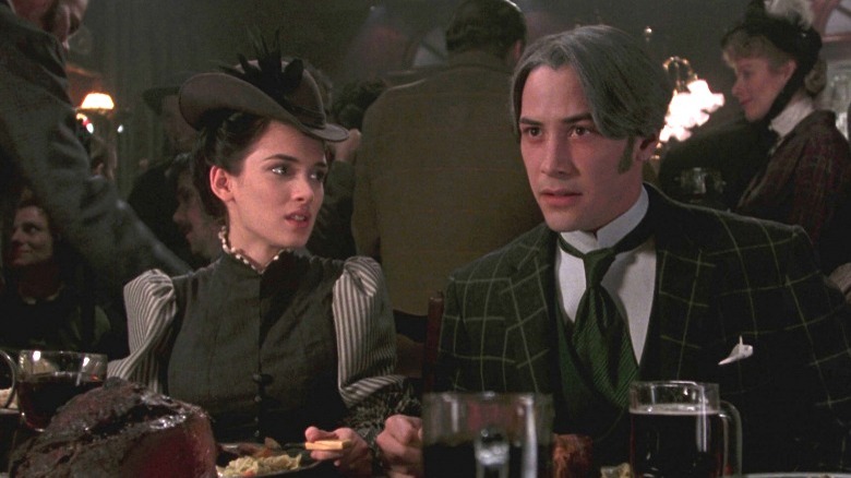Winona Ryder and Keanu Reeves in Bram Stoker's Dracula