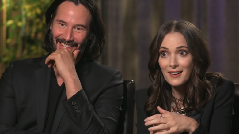 Keana Reeves and Winona Ryder on Today