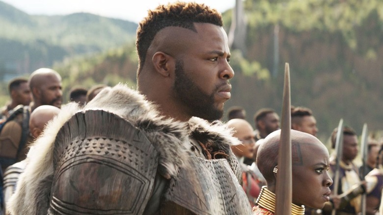 M'Baku gears up to fight Thanos