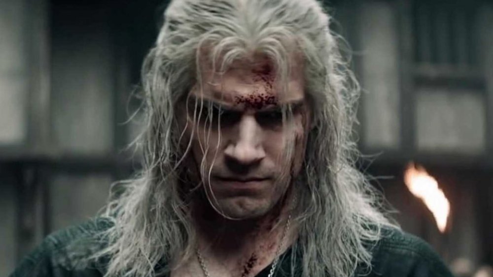 Henry Cavill as Geralt on The Witcher