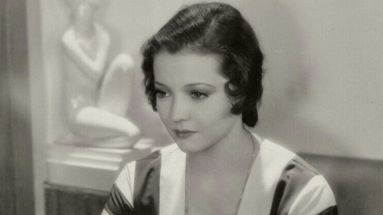 Patricia sitting in a parlor in Confessions of a Co-Ed (1931)