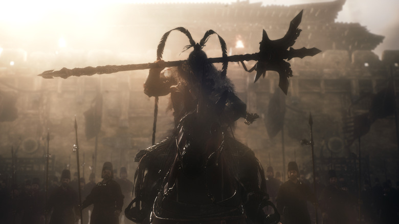 Lu Bu on horse