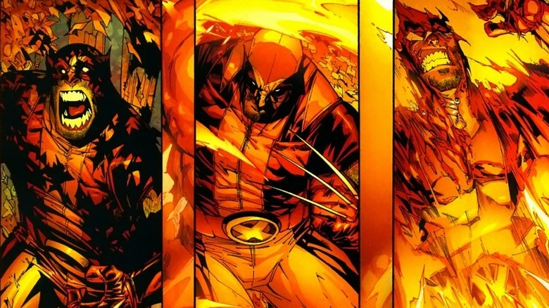 Wolverine getting nuked