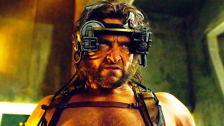 Weapon X's face in "X-Men: Apocalypse" (2016)