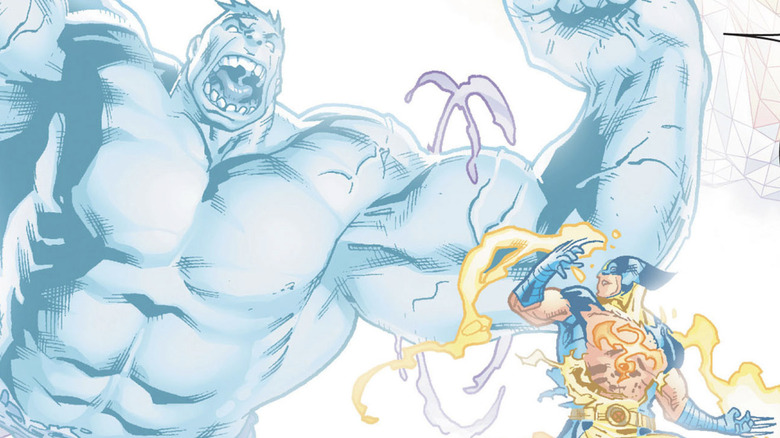 Powered-up Wolverine vs. Hulk