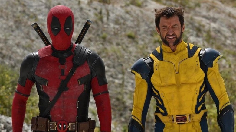 Deadpool and Wolverine walking