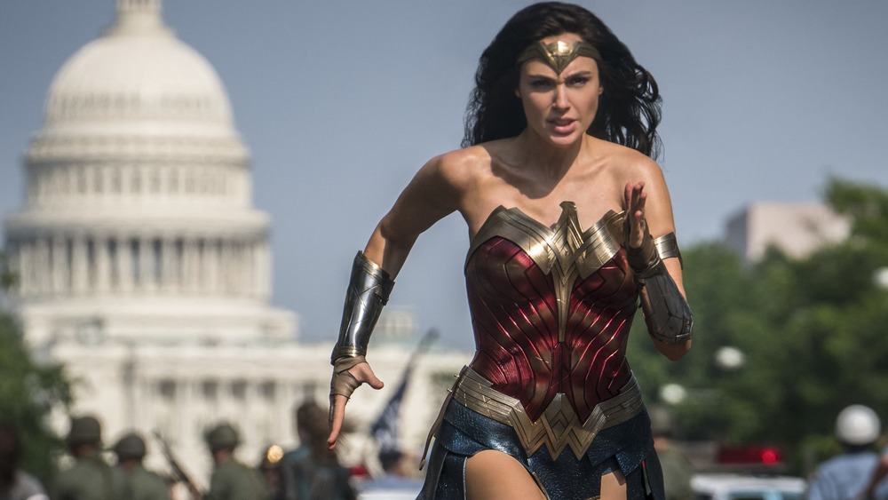 Gal Gadot runs to save the day in Wonder Woman 1984