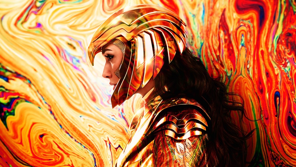 Gal Gadot Wonder Woman 1984 gold armor