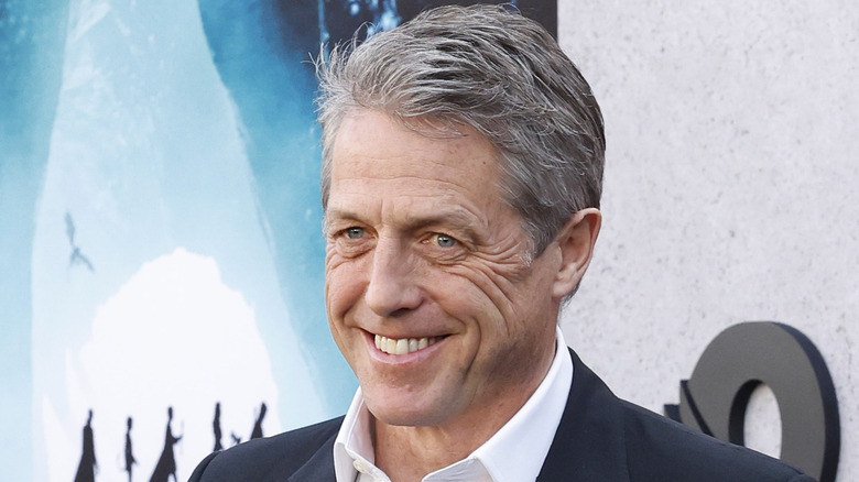 Hugh Grant smiling