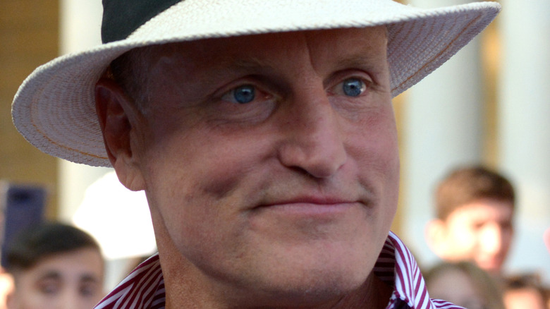 Woody Harrelson smiling