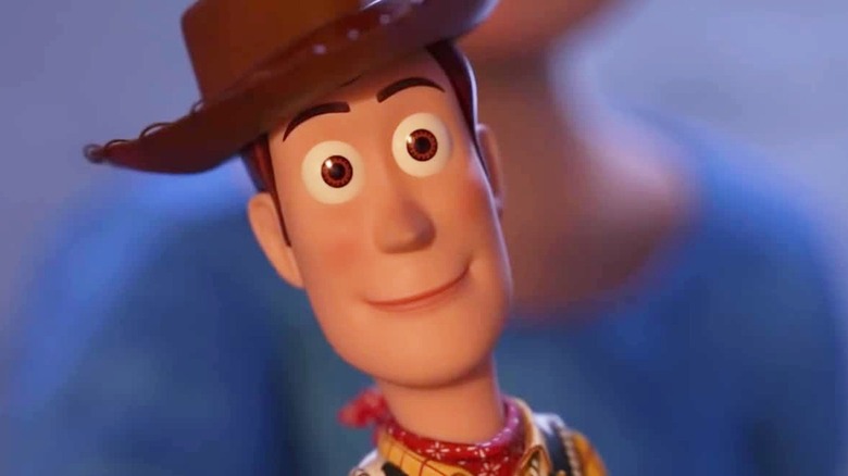 Woody knowing smile