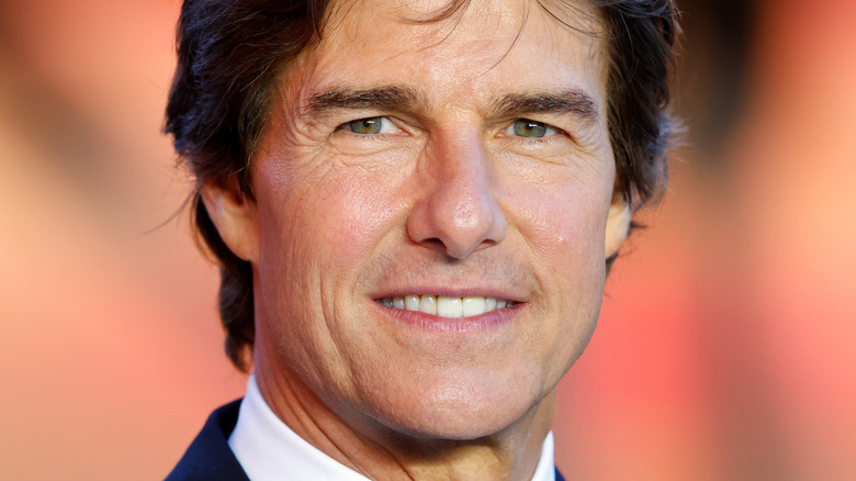 Tom Cruise smiling