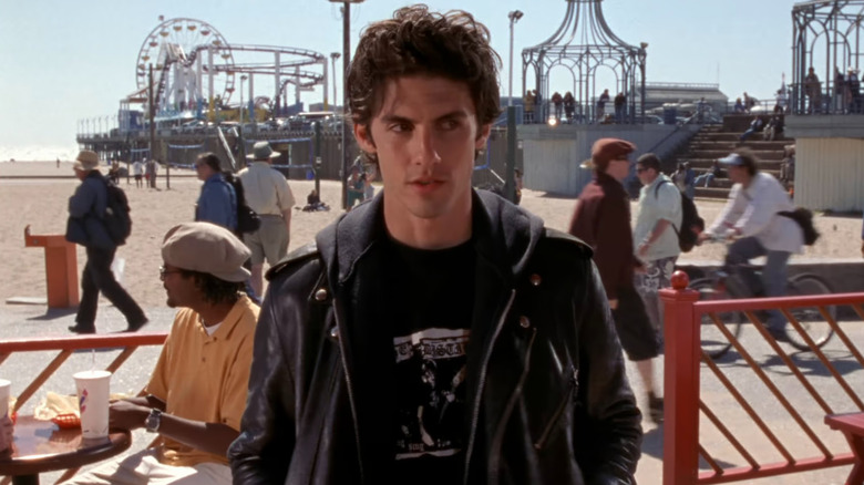 Jess Mariano at Venice Beach on Gilmore Girls