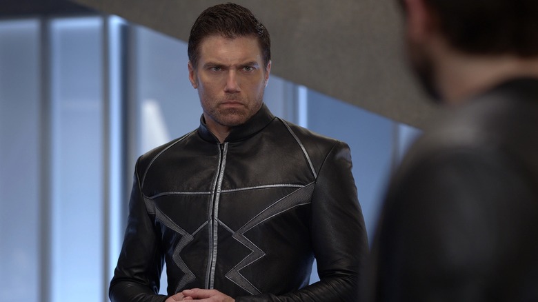 Black Bolt glowering at Maximus in Inhumans (2017)