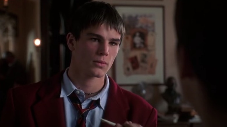 Josh Hartnett reacting
