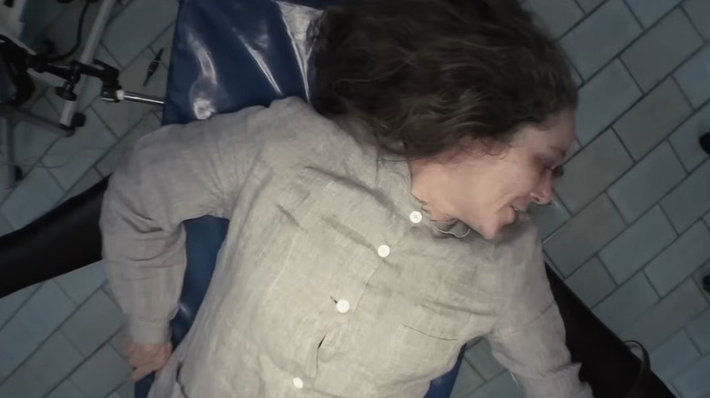A possessed woman in "The Devil Inside" (2012)