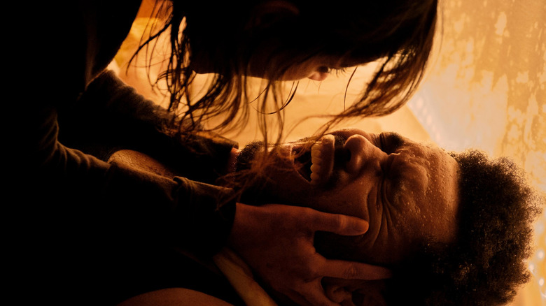 Abel Tesfaye screaming in "Hurry Up Tomorrow" (2025).