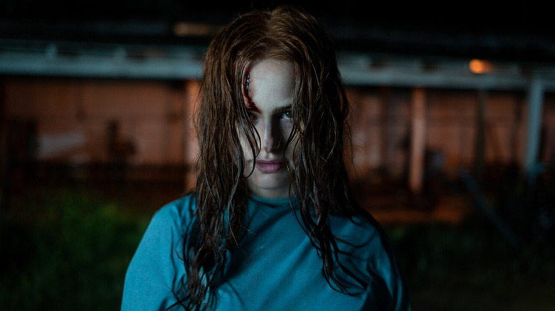 Maya looking determined in "The Strangers: Chapter 2" (2025).