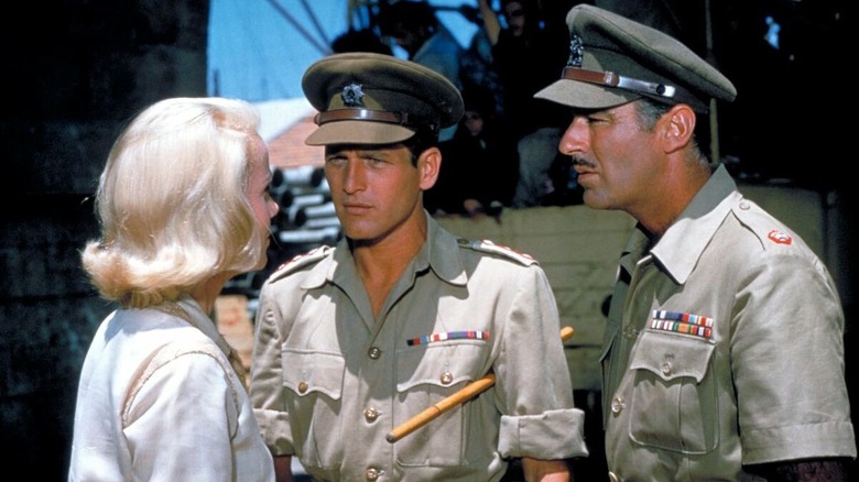 Ari Ben Canaan processing his orders in Exodus (1960)