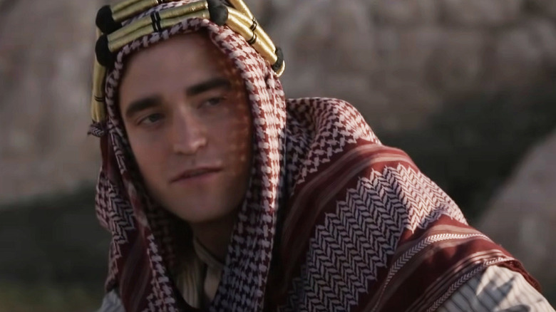 Robert Pattinson as T. E. Lawrence