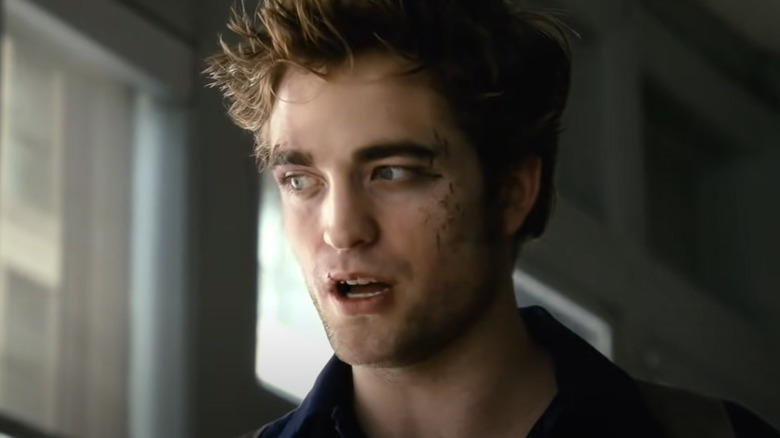 Tyler Hawkins with bloodied face