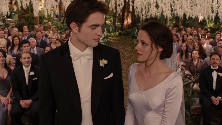 Bella and Edward marrying