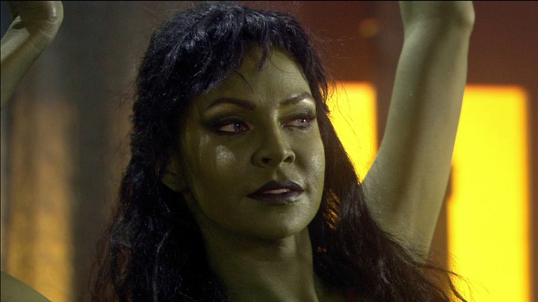 A Orion woman smiling on Star Trek: Enterprise (2001 - 2005)