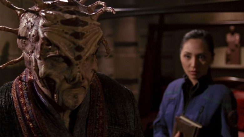 Hoshi speaks to Tarquin on Enterprise (2001 - 2005)