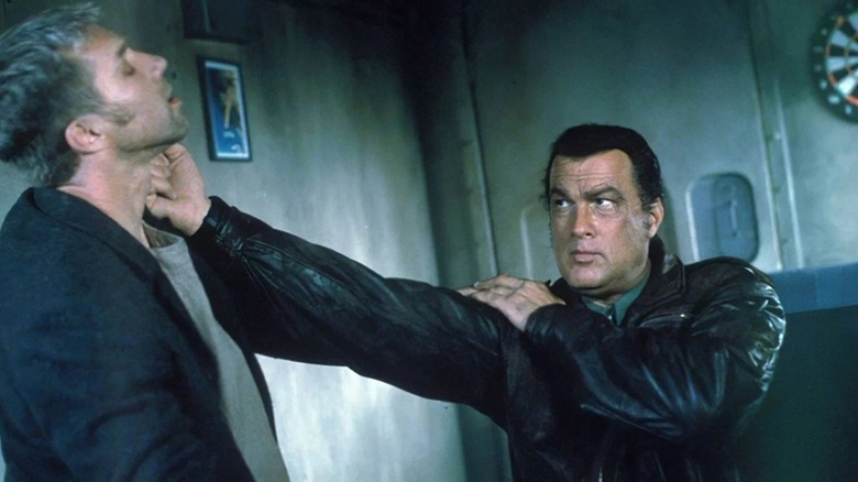Chris Cody taking care of a baddie in Subvmerged (2005)