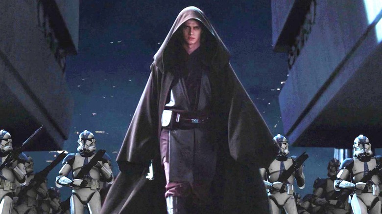 Darth Vader leading the 501st Legion into the Jedi Temple on Coruscant in "Star Wars: Episode III - Revenge of the Sith"